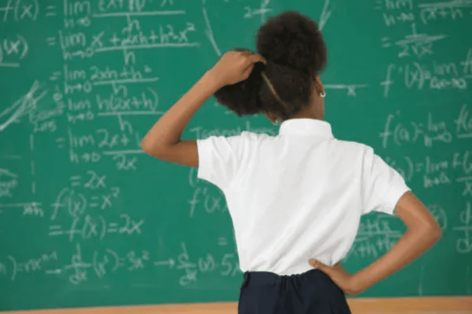 Peer math tutoring session